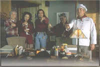 Graham Greene (right) and a host of other Native American characters carry the film