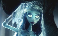 Waiting in the underworld is the corpse bride (Helena Bonham Carter)