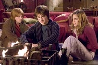 Ron, Harry, and Hermione are much more grown up in 'Goblet'