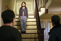 Little Emily sees creepy things, upstairs and down