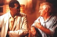 Jackson and director John Boorman on the set
