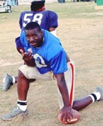 Former NFL star Michael Irvin plays a part