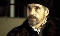 Jeremy Irons in the role of Antonio