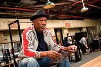 Morgan Freeman plays Scrap, Frankie's friend and partner