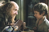 Fagin (Ben Kingsley) has some words of 'wisdom' for young Oliver