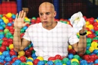 Vin Diesel's having a ball in 'The Pacifier'