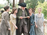 Donald Sutherland is excellent as the father to all of the Bennet girls