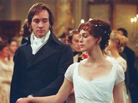 Guess who Lizzie dances with at the ball—none other than Mr. Darcy (Matthew MacFadyen)