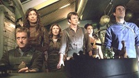 The cast of the Serenity spaceship