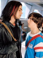 Will (right) gets bullied by a jock played by Steven Strait