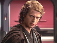 Hayden Christensen returns in the role of Anakin Skywalker