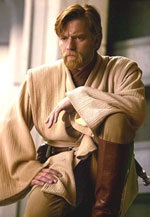 Ewan McGregor plays the part of Obi-Wan Kenobi