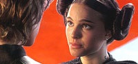 Natalie Portman plays Padme, Anakin's wife