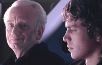 Ian McDiarmid is chilling as Palpatine