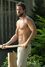 Leading man Ryan Reynolds and his Amityville Abs of Steel