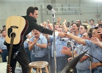 Johnny Cash (Phoenix) wows the inmates at Folsom Prison