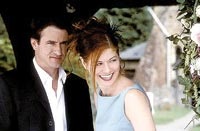 Dermot Mulroney is the Brit hunk Kat 'rents' for the wedding