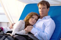 Rene Russo and Dennis Quaid play the mom and dad