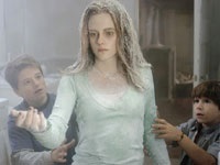 The boys' big sister (Kristen Stewart) chills to the idea of the strange game