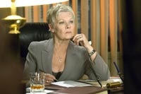 The inimitable Judi Dench is divine as M
