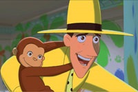 George and The Man in the Yellow Hat (voiced by Will Ferrell)