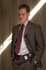 Matt Damon as Colin Sullivan, a rising star in the police department who is not quite what he seems
