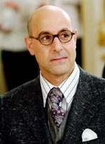 Stanley Tucci as fashion editor Nigel, who gives Andy a fashion makeover
