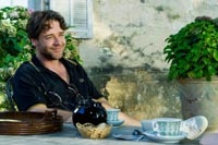 Russell Crowe as Max Skinner, a London-based investment expert who moves to Provence to sell a vineyard he has inherited from his late uncle