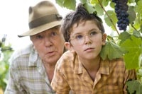 Uncle Henry (Albert Finney) teaches his young nephew Max (Freddie Highmore) some important life lessons