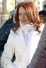 Lindsay Lohan stars as Ashley Albright, New York City's luckiest woman
