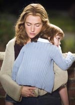 Kate Winslet as Sarah, and Sadie Goldstein as her daughter Lucy