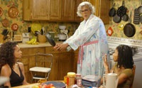 Tyler Perry returns in the role of Madea, here with Lisa (Rochelle Aytes) and Vanessa (Lisa Arrindell Anderson)