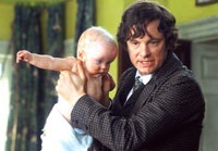 Mr. Brown (Colin Firth) and baby Agatha get into a fine mess