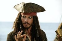 Johnny Depp returns in the lead role as the quirky-but-fun Jack Sparrow