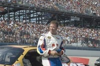 Will Ferrell as NASCAR racing sensation Ricky Bobby
