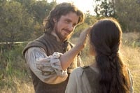 John Rolfe (Christian Bale) would eventually marry the young Powhatan girl