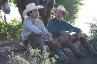 Mel (Julio Cedillo) and Pete became close buddies—but not in a 'Brokeback' way