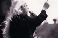 Larry Norman at the Cornerstone mainstage