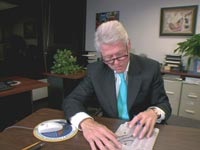Former president Bill Clinton