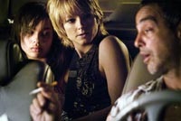 Erica finds herself caught in the middle between a teen prostitute (Zoe Kravitz) and a pimp (Victor Colicchio)