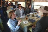 Director and co-writer Wes Anderson and his star players