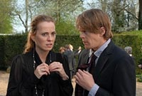 Daisy Donovan as Martha and Kris Marshall as Troy