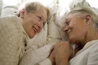 Meryl Streep and Redgrave in one of the film's few good scenes
