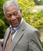 Morgan Freeman as, yet again, the wise old black man, moral compass, and narrator