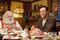 Paul Giamatti as Nick 'Santa' Claus, Vince Vaughn as his brother Fred