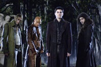 Wes Bentley (2nd from right) as Blackheart, with some of his hellish friends