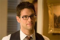 Justin Bartha as the wisecracking Riley