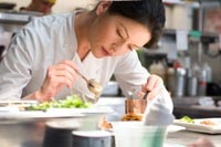 Catherine Zeta-Jones as Kate, a master chef in an upscale NY restaurant