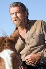Pierce Brosnan as Gideon, who quickly finds himself running for his life