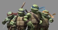 Raphael, Donatello, Leonardo, and Michelangelo